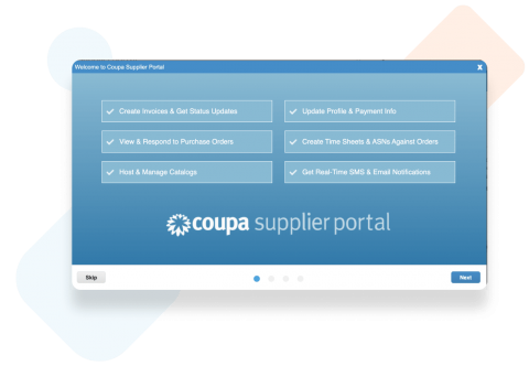 Creating an account with Coupa | Coupa Suppliers