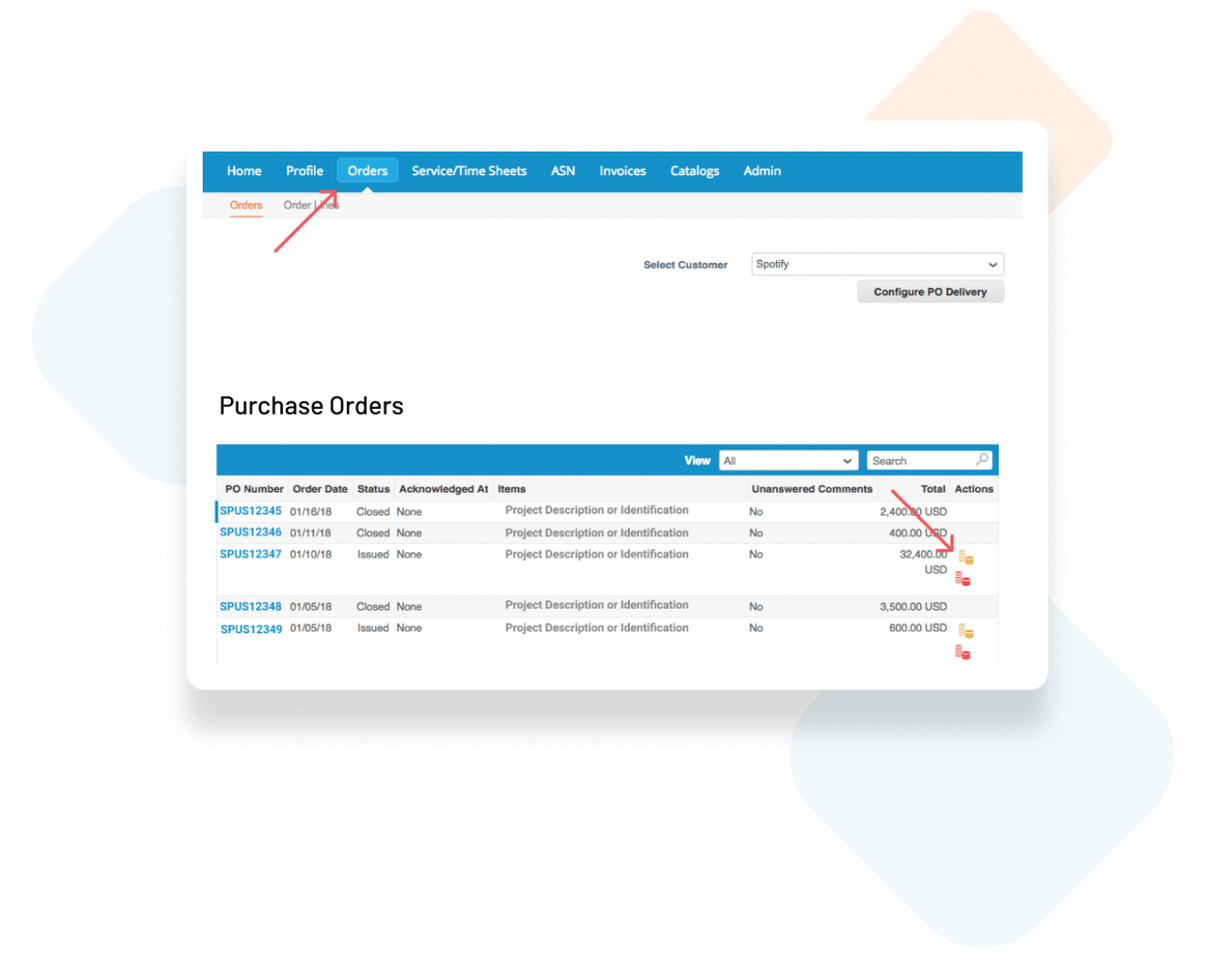 how to submit an invoice through coupa