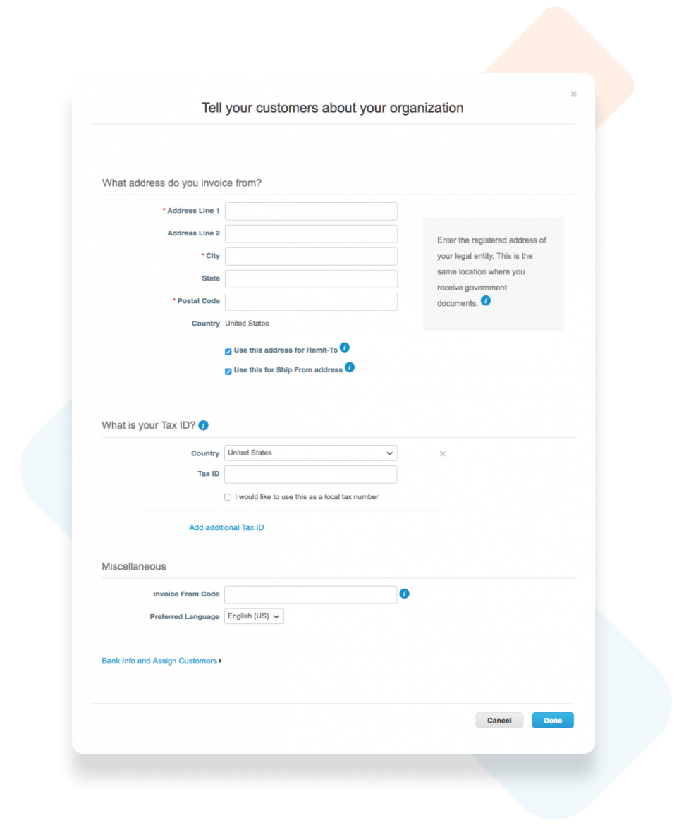 How to set up e-invoicing – Step 2 | Coupa Suppliers